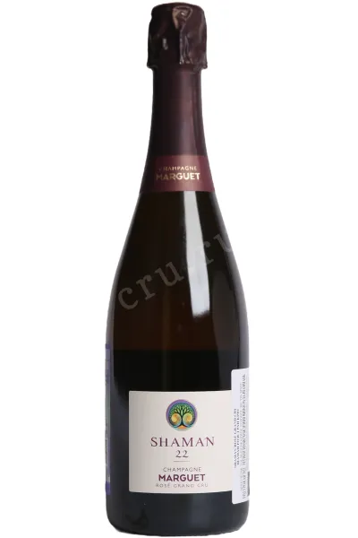 Шампанское Marguet Shaman Rose Grand Cru 2022 0.75 л