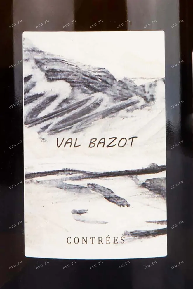 Этикетка Olivier Horiot Contrees Val Bazot Blanc de Noirs 2010 0.75 л