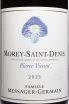 Этикетка Famille Messager-Germain Pierre Virant Morey-Saint-Denis AOC 2023 0.75 л