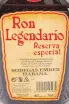 Этикетка  Legendario Ron Reserva Especial in gift box 0.7 л