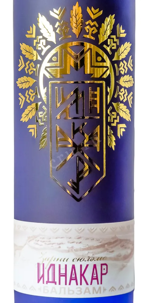 Этикетка Idnakara Golden Heart Balm 0.5 л