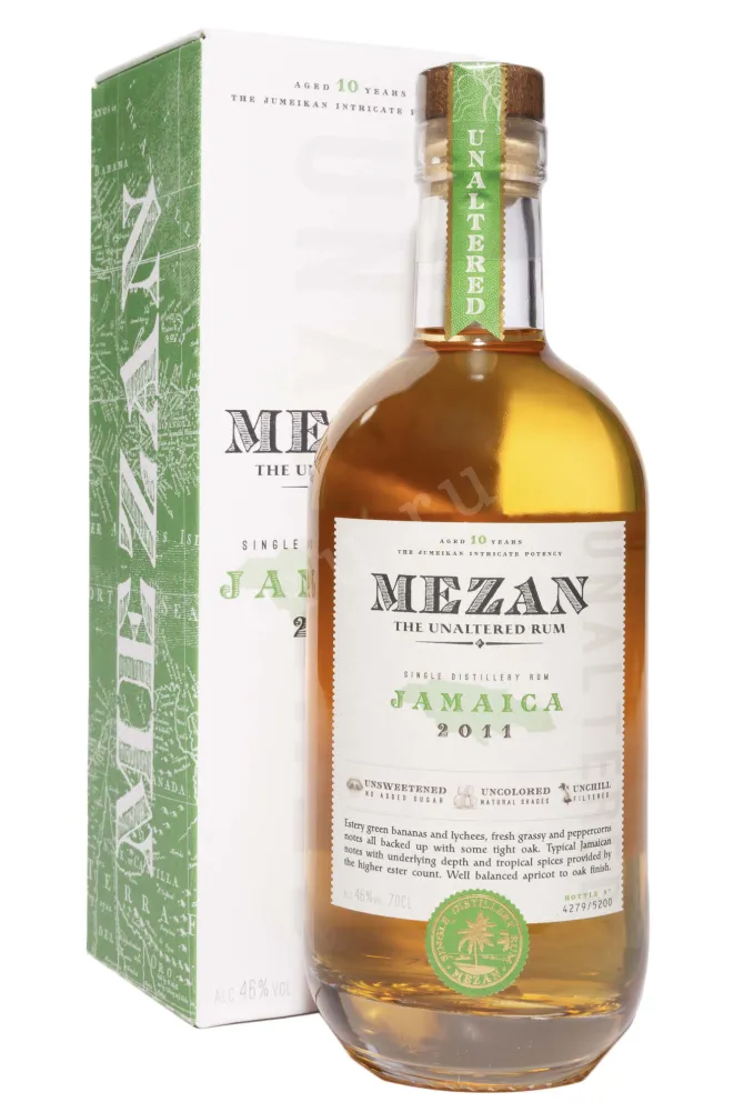 Ром Mezan Jamaica 2011 in gift box 0.7 л