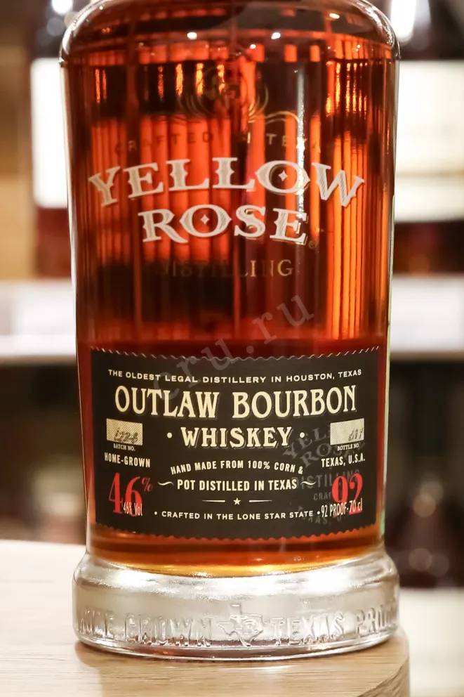 В магазине Крю Профи Yellow Rose Outlaw (Bourbon) 0.75 л