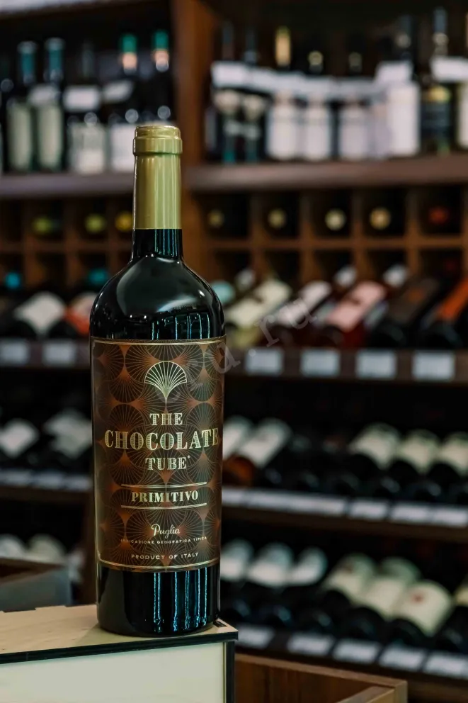 В магазине Крю Профи Chocolate Tube Primitivo Alberello in tube 2022 0.75 л