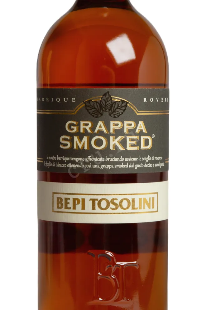 Граппа Bepi Tosolini Smoked Barrique in tube  0.7 л