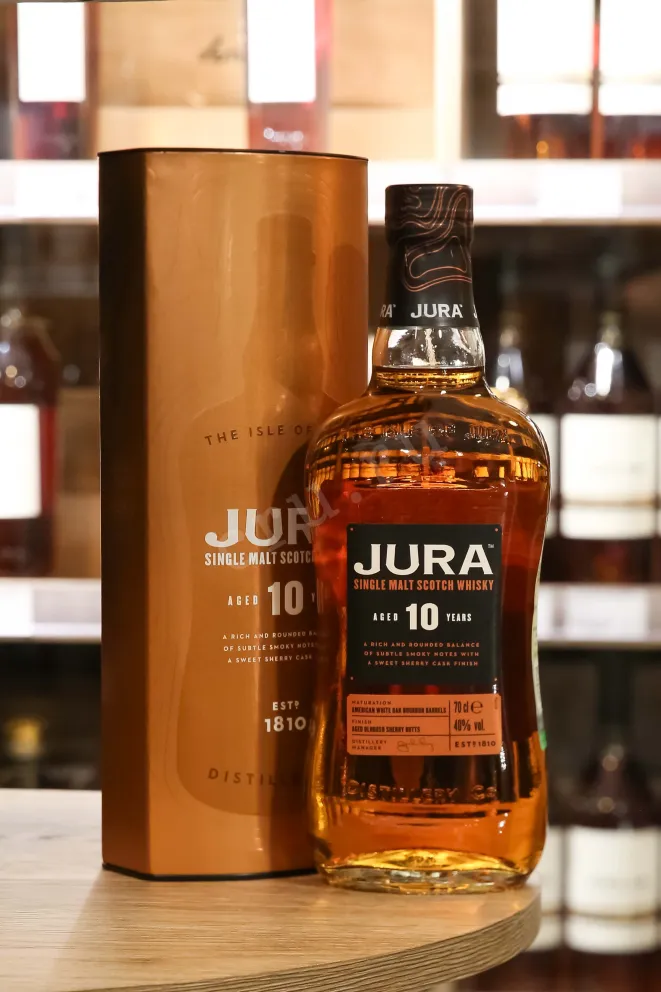 В магазине Крю Профи Jura Aged 10 years in tube 0.7 л