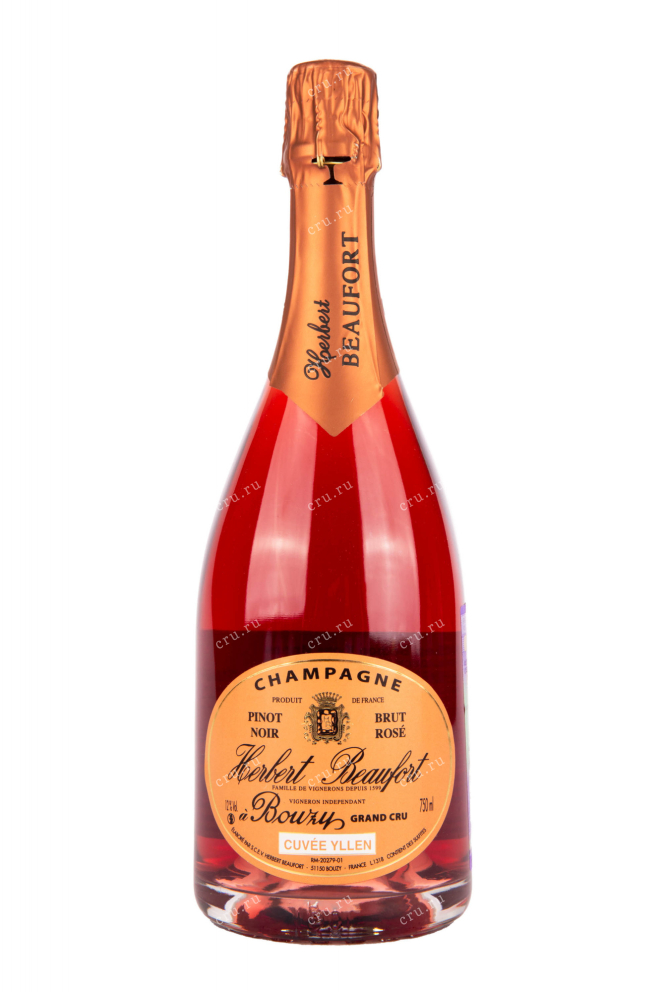 Шампанское Herbert Beaufort Cuvee Yllen Bouzy Grand Cru 2019 0.75 л