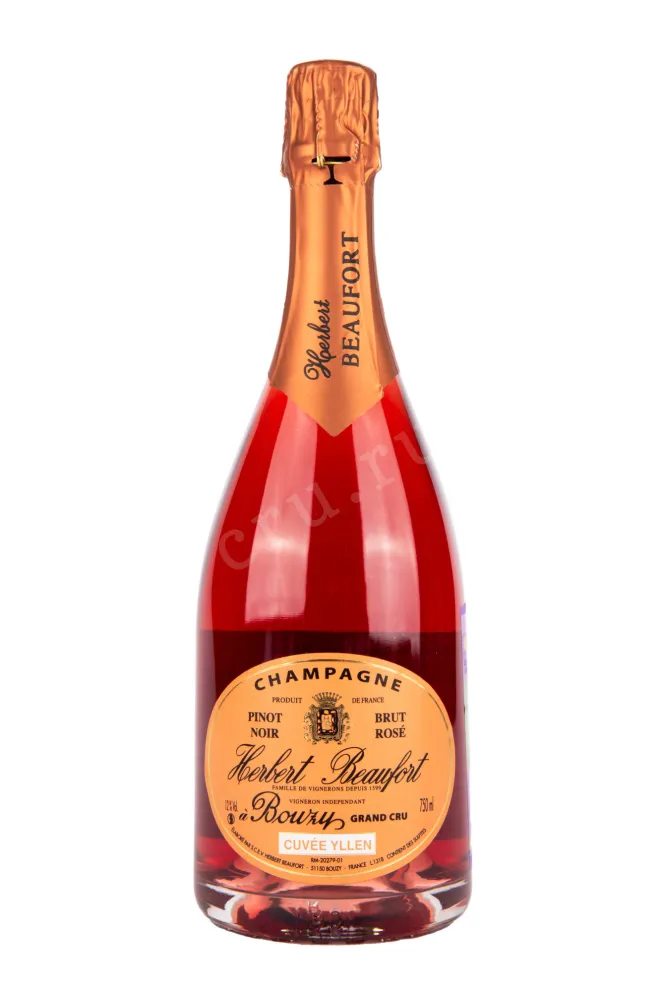 Шампанское Herbert Beaufort Cuvee Yllen Bouzy Grand Cru 2022 0.75 л