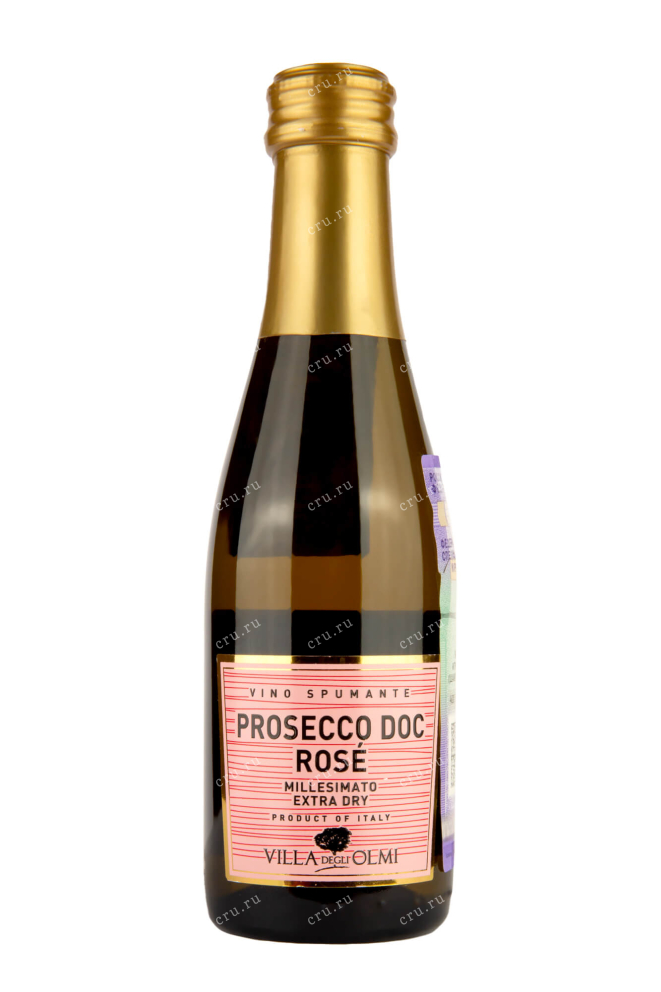 Игристое вино Villa Degli Olmi Rose Millsesimato Extra Dry 2020 0.2 л