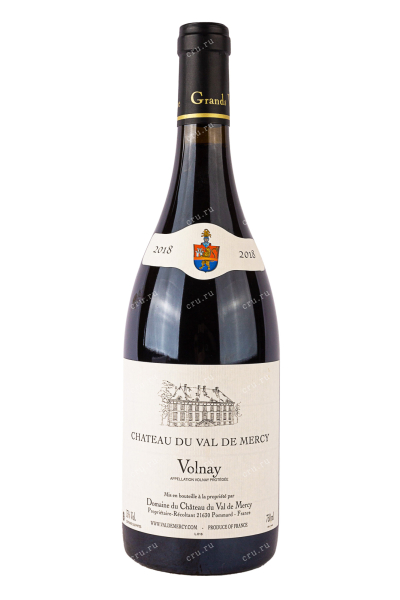 Вино Domaine Du Chateau Du Val De Mercy Volnay 2018 0.75 л