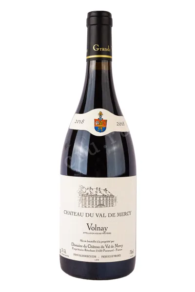 Вино Domaine Du Chateau Du Val De Mercy Volnay 2018 0.75 л