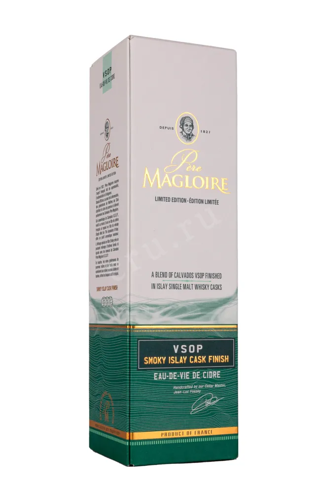 Подарочная коробка Pere Magloire VSOP Smoky Islay Cask Finish in gift box 0.7 л