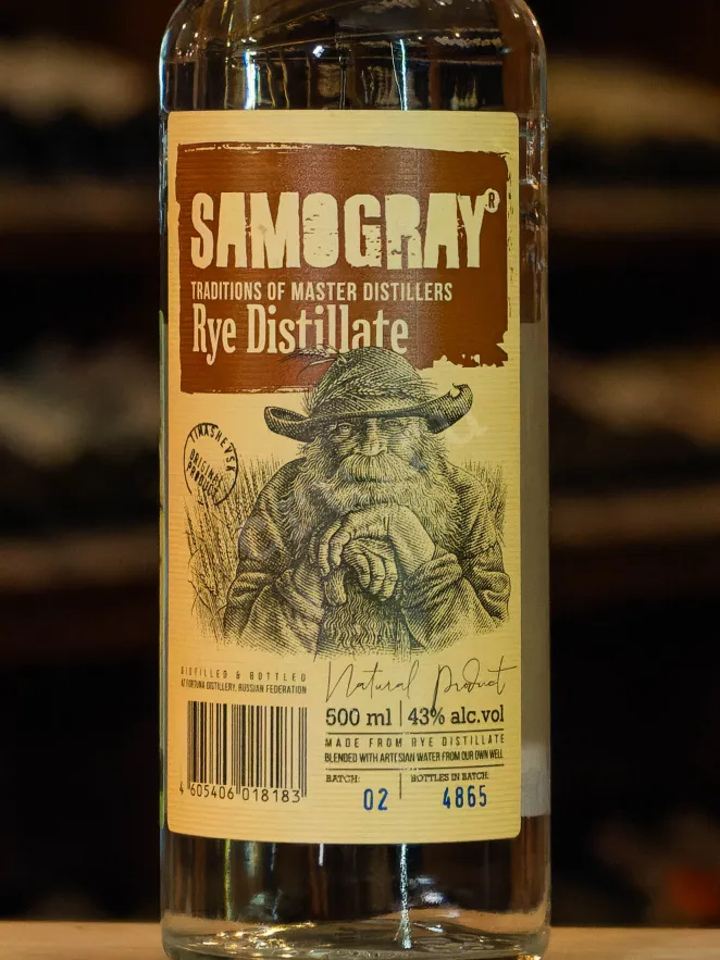В магазине Крю Профи Samogray Rye 0.5 л