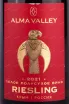 Этикетка Alma Valley Riesling 2017 0.75 л