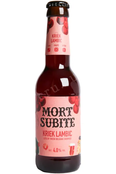 Пиво Mort Subite Kriek Lambic  0.25 л