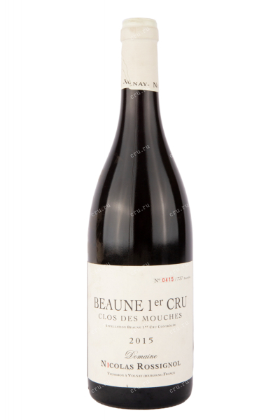 Вино Beaune Premier Cru Clos Des Mouches Nicolas Rossignol 2015 0.75 л