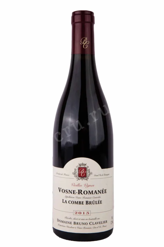 Вино Domaine Bruno Clavelier Vosne-Romanee La Combe Brulee Vieilles Vignes 2013 0.75 л