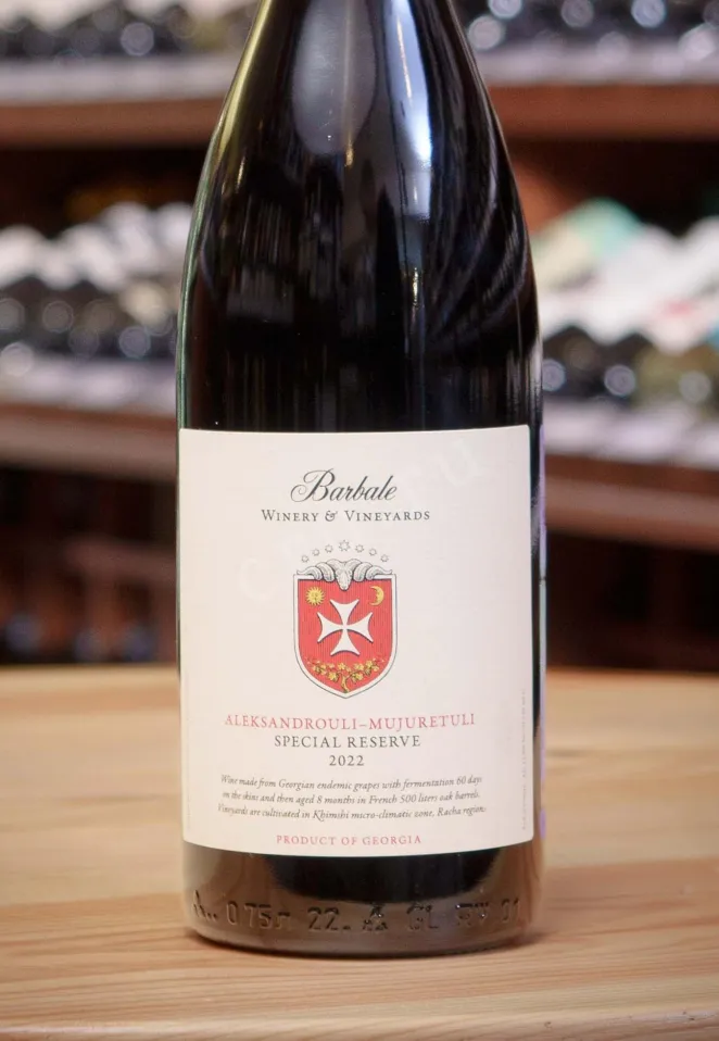 В магазине Крю Профи Barbale Aleksandrouli Mujuretuli Special Reserve 2022 0.75 л