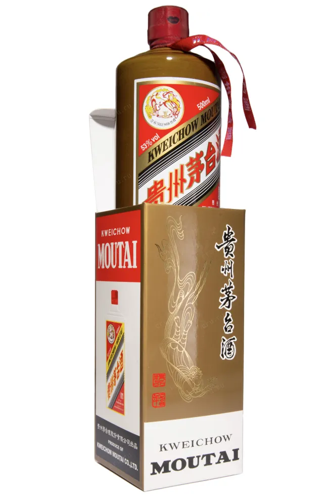 В подарочной коробке Kweichow Moutai gift box 0.5 л