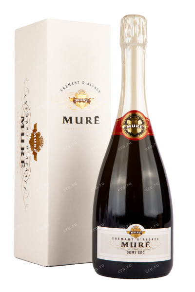 Игристое вино Cremant d'Alsace Demi Sec Mure  0.75 л