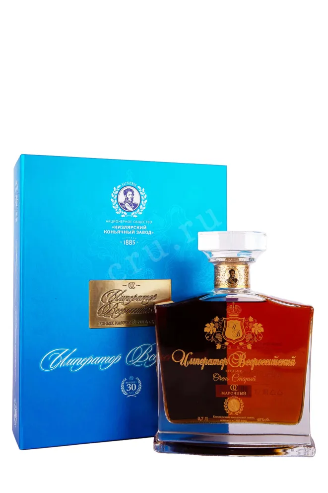 Коньяк Император Всероссийский ОС 30 лет  0.7 л