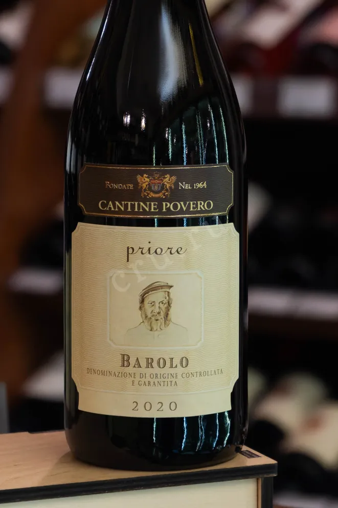 В магазине Крю Профи Cantine Povero Barolo Priore DOCG 2019 0.75 л