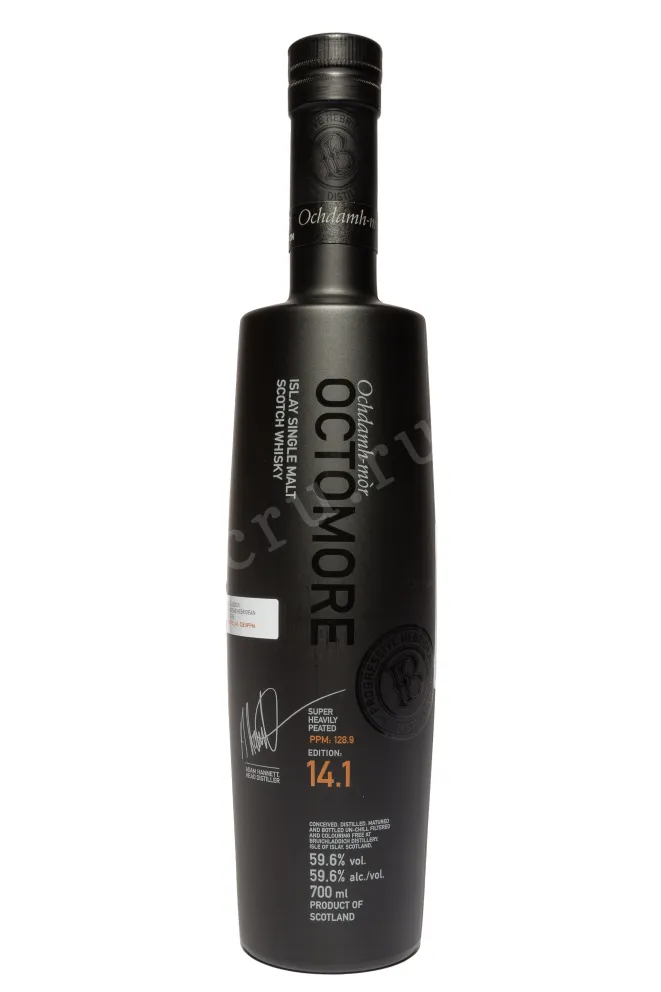 Бутылка Bruichladdich Octomore Edition 14.1 in tube 0.7 л