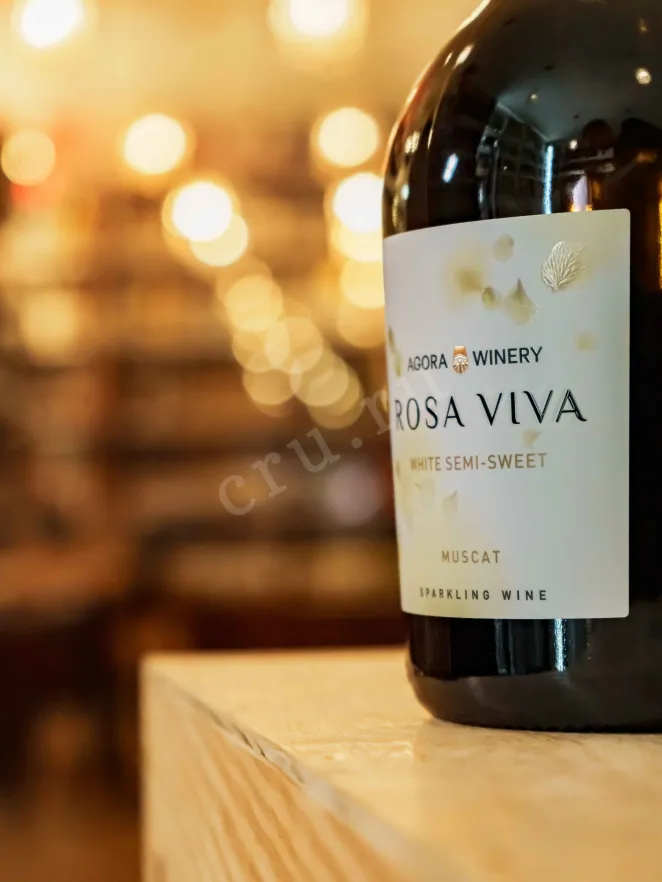 В магазине Крю Профи Agora Rosa Viva Muscat Semi-Sweet 2025 0.75 л