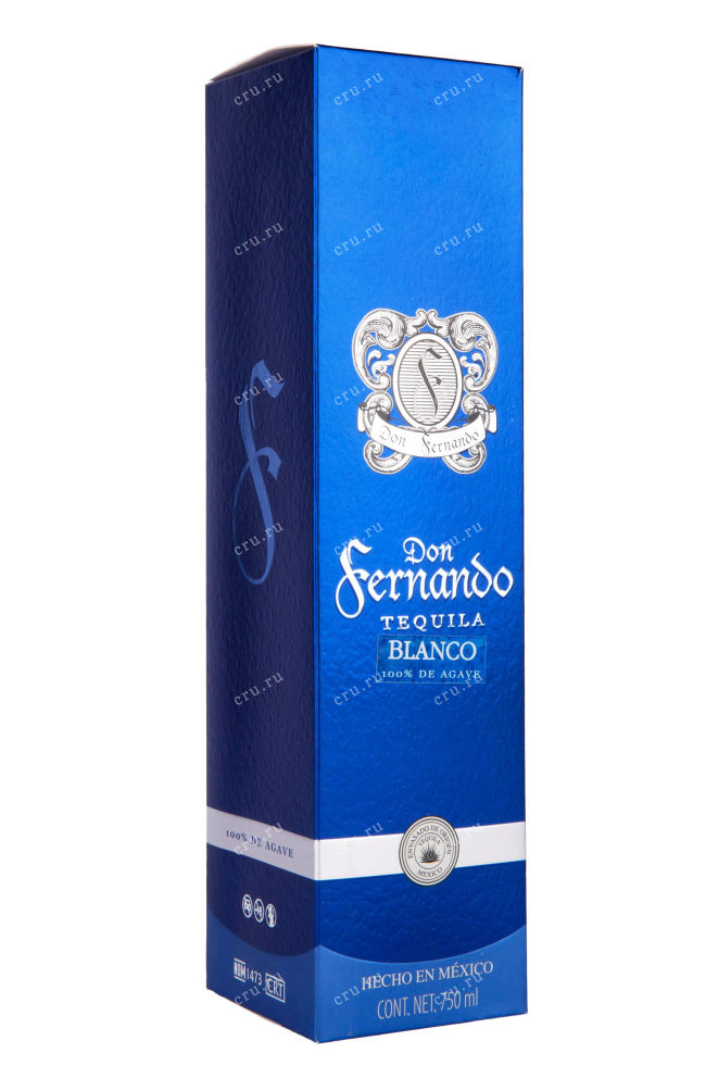 Подарочная коробка Don Fernando Blanco in gift box 0.75 л