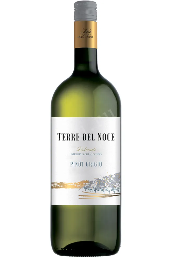 Вино Mezzacorona Terre Del Noce Pinot Grigio Dolomiti IGT 2024 1.5 л