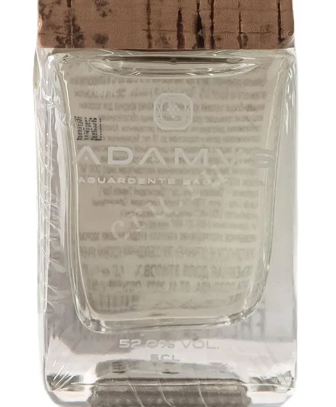 Этикетка Adamus Aguardente Bagaceira 0.05 л