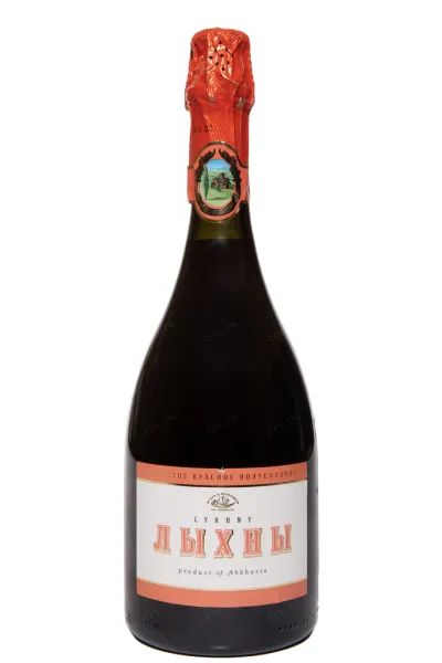 Игристое вино Лыхны Красное Полусладкое 2021 0.75 л