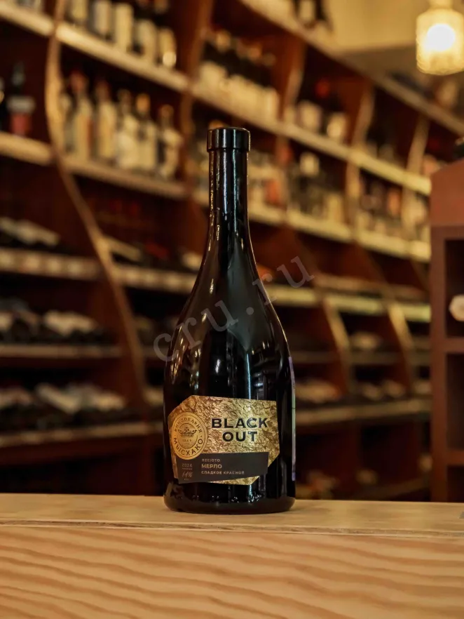 В магазине Крю Профи Myskhako Black Out Recioto Merlot 2024 0.75 л