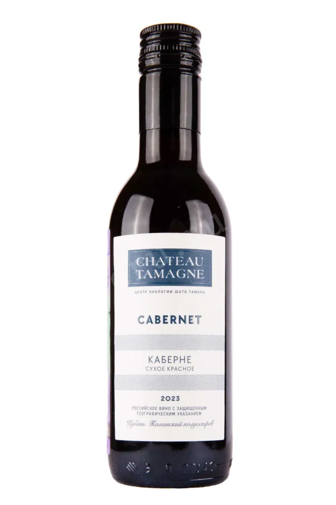 Вино Шато Тамань Каберне красное сухое 2023 0.187 л