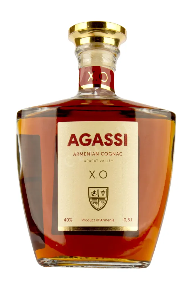Коньяк Агасси ХО 10 лет  0.5 л