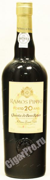 Портвейн Ramos Pinto 20 years  0.75 л