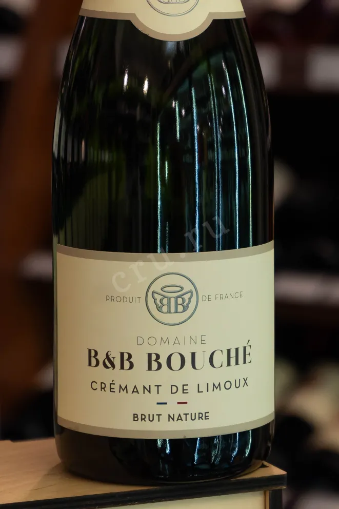В магазине Крю Профи Domaine B&B Bouche Cremant de Limoux Brut Nature 2023 0.75 л