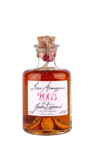 Арманьяк Baron G. Legrand Bas Armagnac from gift set 4 wooden box 2003 0.2 л