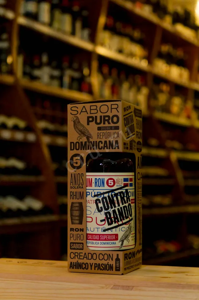 В магазине Крю Профи Contrabando Anejo 5 years gift box 0.7 л
