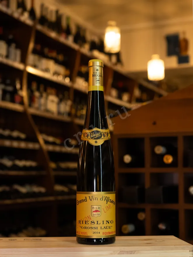В магазине Крю Профи Hugel Riesling Grossi Laue Alsace AOC 2014 0.75 л