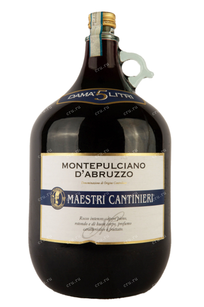 Вино Maestri Cantinieri Montepulciano d'Abruzzo 2021 5 л