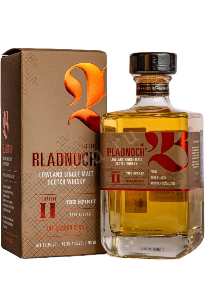 Виски Bladnoch The Spirit Iteration 2 The Dragon Series in gift box  0.7 л