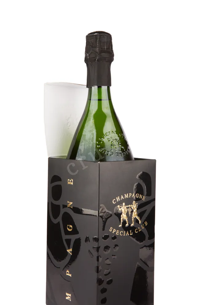 Подарочная коробка игристого вина Paul Bara Special Club Brut Bouzy Grand Cru gift box 2014 0.75 л