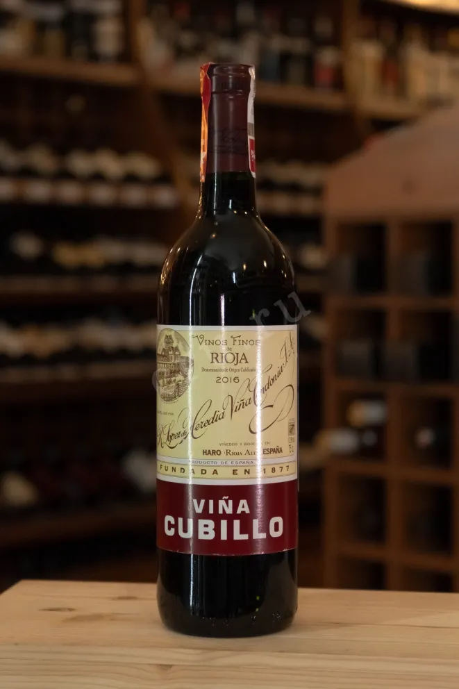 В магазине Крю Профи Vina Cubillo Crianza Rioja DOC 2016 0.75 л