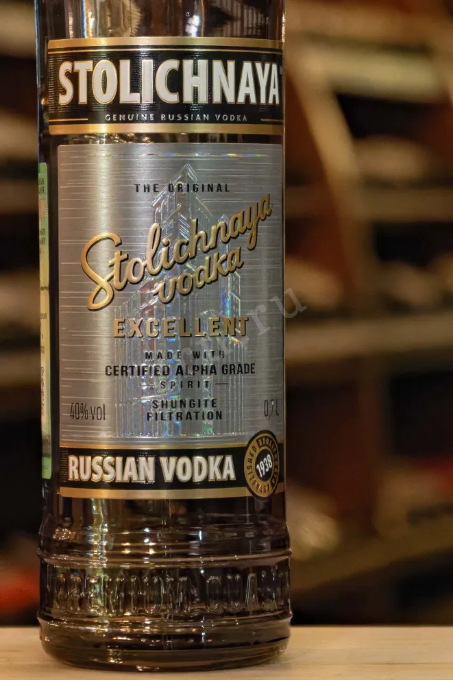 В магазине Крю Профи Stolichnaya Excellent 0.7 л