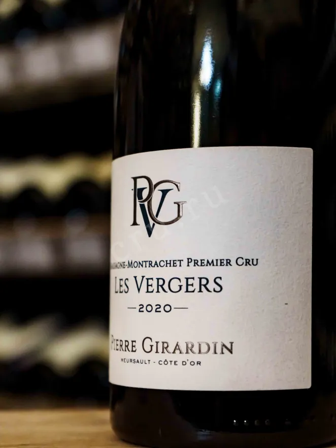 В магазине Крю Профи Pierre Girardin Chassagne-Montrachet 1er Cru Les Vergers 2020 0.75 л