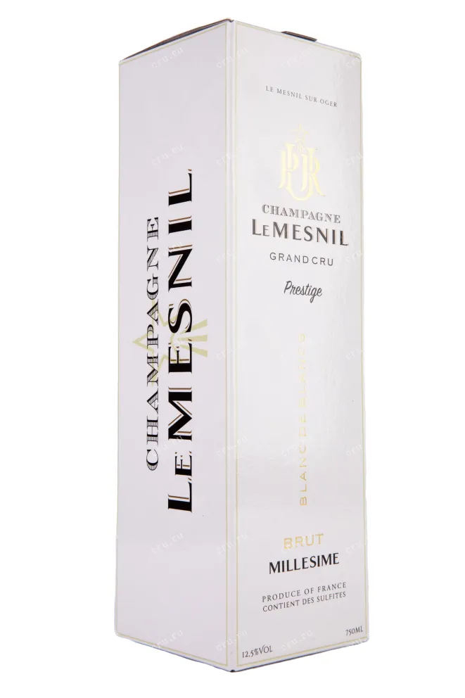 Подарочная коробка Le Mesnil Grand Cru Prestige in gift box 2008 0.75 л