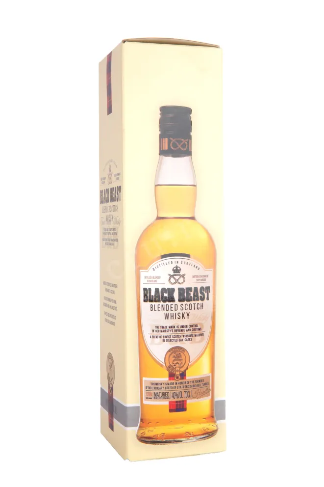 Подарочная коробка Black Beast with gift box 0.7 л