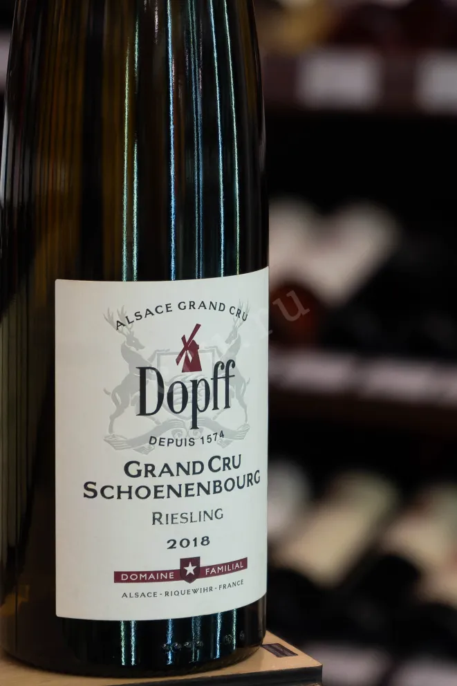 В магазине Крю Профи Dopff au Moulin Riesling Grand Cru Schoenenbourg 2018 0.75 л