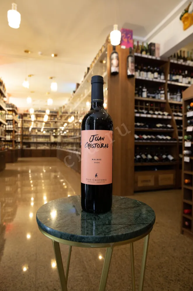 В магазине Крю Профи Juan Cristóbal Malbec 2024 0.75 л